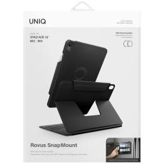 UNIQ - UNIQ iPad Air 13 (2024/2025) Fodral Rovus Snapmount Magnetic - Svart