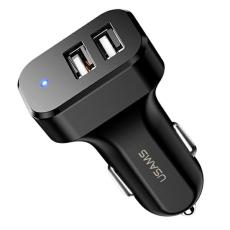 USAMS - USAMS C13 Billaddare 2xUSB-A 2.1A - Svart