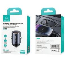 USAMS - USAMS C38 Billaddare 30W 1xUSB-A 1xUSB-C - Lila