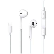 USAMS - USAMS EP-24 Hörlurar Stereo Lightning iPhone 7–XS Max - Vit