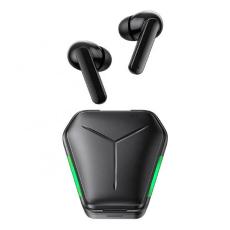 USAMS - USAMS JY-serie Bluetooth Hörlurar 5.0 TWS Gaming - Svart