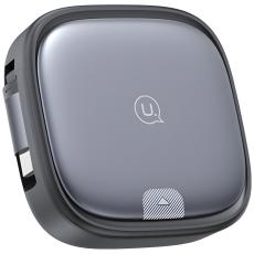 USAMS - USAMS Kabel 3-i-1 Box MicroUSB/USB-C/Lightning 60W SJ650USB01 - St&aring;l