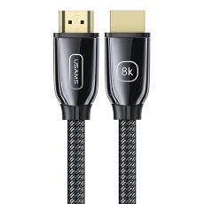 USAMS - USAMS Kabel HDMI-HDMI 2.1 U67 2m svart 8K SJ497HD01