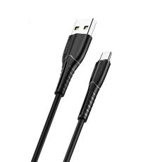 USAMS - USAMS Kabel U35 microUSB 2A Snabbladdning 1m svart SJ365USB01