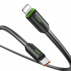 USAMS - USAMS Kabel USB-C–Lightning 1m 30W YU-serie (US-SJ735) - Svart