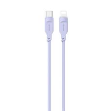 USAMS - USAMS Kabel USB-C–Lightning 20W 1,2m Lithe (US-SJ566) - Lila
