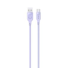 USAMS - USAMS Kabel USB-C 6A 1,2m Display Lithe (US-SJ568) - Lila