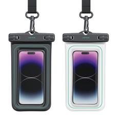 USAMS - USAMS Universell Vattentät Mobilväska 6.7" IP68 (US-YD013) - Svart