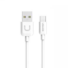 USAMS - USAMS U-Turn USB-C Kabel 1 m TCUSBXD02 - Vit