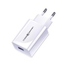 USAMS - USAMS Väggladdare 1xUSB T22 18W 3A QC3.0 (US-CC083) – Vit