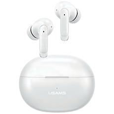 USAMS - USAMS X-don ENC Bluetooth Hörlurar 5.3 TWS - Vit