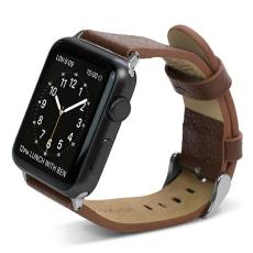 X-Doria - X-Doria Lux Apple Watch Armband 4/5/6/7/SE (38/40/41mm) - Brun