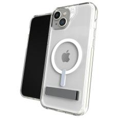 Zagg - ZAGG iPhone 15 Plus Mobilskal MagSafe Crystal Palace Kickstand - Clear