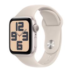 Apple - Apple Watch Se 2023 44mm 4G Starlight Alu Case Starlight Sports Band M-L