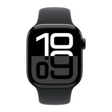 Apple - Apple Watch 10 42mm 4G Svart Alu Case With Svart Sports Band M-L