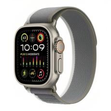 Apple - Apple Watch Ultra 2 (2023) 49mm 4G Titan Case Grågrön Trail Loop M-L