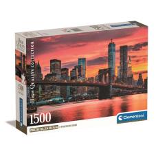 CLEMENTONI - CLEMENTONI Pussel 1500 Pcs CB High Quality Collection East River At Dusk