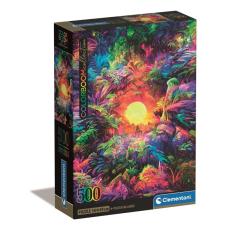 CLEMENTONI - CLEMENTONI Pussel 500 Pcs CB Collection Colorbloom Psychedelic Jungle