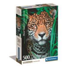 CLEMENTONI - CLEMENTONI Pussel 500 Pcs CB High Quality Collection Jaguar in the Jungle