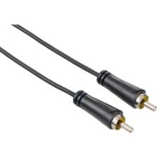 Hama - HAMA Kabel Audio 1xRCA-1xRCA Svart 1.5m