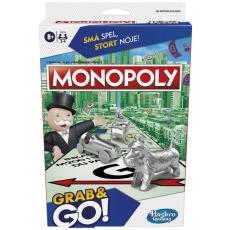 Hasbro - HASBRO Resespel Grab & Go Monopoly (SE/FI)