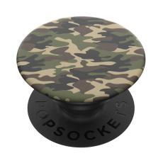 PopSockets - POPSOCKETS Woodland Camo Avtagbart Grip med Ställfunktion