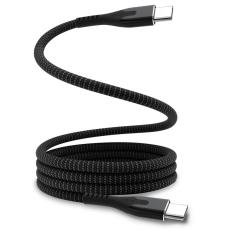 STATIK - STATIK Magnetisk Kabel Magstack Pro USB-C Till USB-C Svart 1m