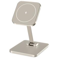 OEM - 15W Magnetisk Trådlös Laddare för iPhone/AirPods - Guld