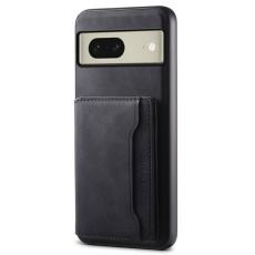 DENIOR - DENIOR D13 Google Pixel 8 Fodral Avtagbart Magnetiskt Läder Svart