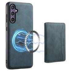 DENIOR - DENIOR D13 Samsung Galaxy S23 FE Fodral Äkta läder Blå