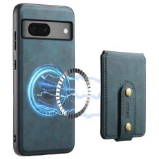 DENIOR - DENIOR D14 Google Pixel 7 5G Magnetfodral PU+PC+TPU Blå