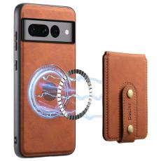 DENIOR - DENIOR D14 Google Pixel 7 Pro 5G Fodral PU+PC+TPU Brun