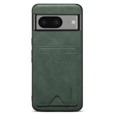 DENIOR - DENIOR Google Pixel 8 Fodral PU-läder TPU Grön