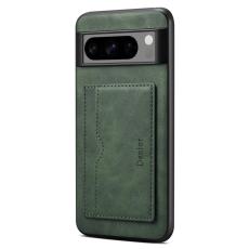 DENIOR - DENIOR Google Pixel 8 Pro Fodral Läder+TPU+PC Ställ - Grön