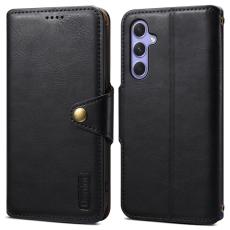 DENIOR - DENIOR Samsung Galaxy A54 5G Plånboksfodral PU Läder Svart