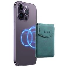 DENIOR - DENIOR V12 Magnetiskt Kortfodral i PU-läder - Blå