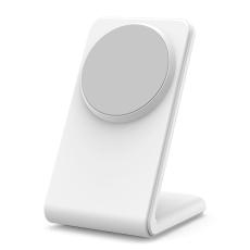 OEM - M2 15W Trådlös laddningsställ för iPhone 12/13/14/15 - Vit / Grå