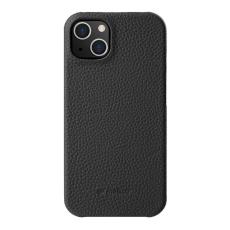 Melkco - MELKCO iPhone 14 Plus Skal Äkta Läder Belagt PC - Svart