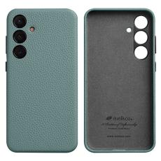 Melkco - MELKCO Samsung Galaxy S24 Skal Äkta Läder + PC - Ljusblå