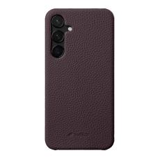 Melkco - MELKCO Samsung Galaxy S25 Plus Skal Äkta Läder PC Lila