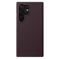 Melkco - MELKCO Samsung Galaxy S25 Ultra Skal Äkta Läder PC - Lila