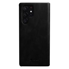Melkco - MELKCO Skal till Samsung Galaxy S23 Ultra Äkta läder Svart