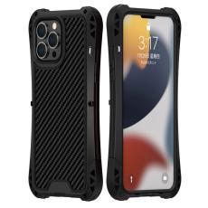 R-JUST - R-JUST AMIRA Hybrid Skal Aluminium + Silikon iPhone 13 Pro Max - Svart