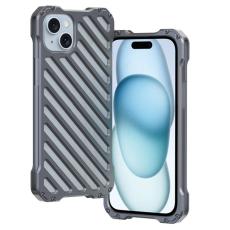 R-JUST - R-JUST RJ-50 iPhone 15 Skal Anti-scratch Aluminium Alloy Svart
