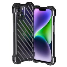 R-JUST - R-JUST RJ-50 Skal i Aluminium för iPhone 14 Plus, Svart