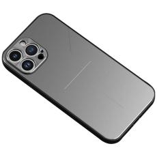 R-JUST - R-JUST RJ-52 Skal till iPhone 14 Pro, Aluminium + TPU, Silver