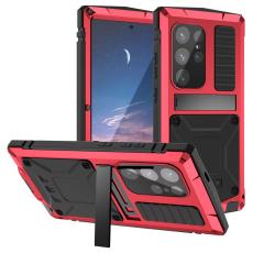 R-JUST - R-JUST Galaxy S24 Ultra Skal Full Protection Röd
