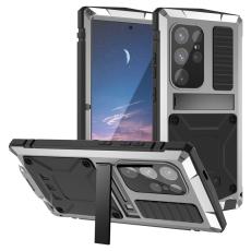 R-JUST - R-JUST Galaxy S24 Ultra Skal Full Protection Silver