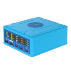 OEM - RELIFE RL-304R 260W GAN Laddare Multi-Port Snabbladdare 15W Trådlös LCD