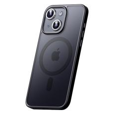 SULADA - SULADA iPhone 15 Plus Skal MagSafe Stöttålig Titan Svart